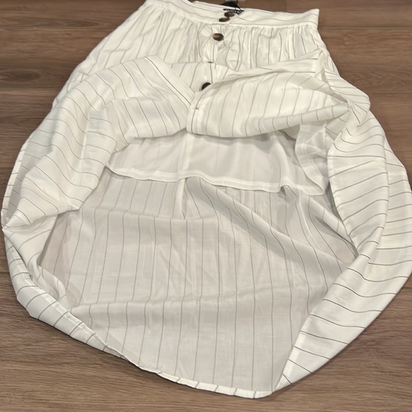 NWT Nasty Gal “Get Your Priorities Straight Striped Midi Skirt High Waist - Picture 10 of 15